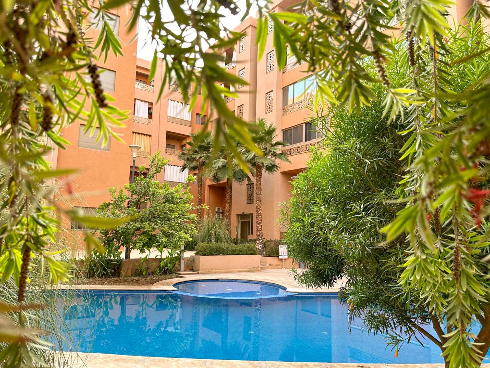Condo In Marrakech With Pool Marrakesh Eksteriør bilde