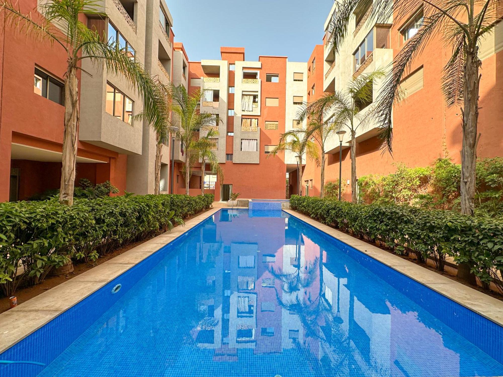 Condo In Marrakech With Pool Marrakesh Eksteriør bilde